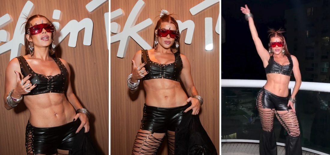 Jaqueline Grohalski eleita a celebridade com look mais arrasador no 5º dia do Rock in Rio