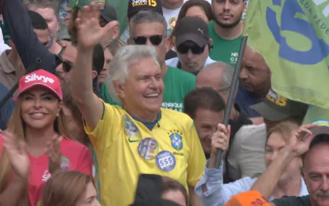 Ronaldo Caiado nega apoio a Flávio Bolsonaro no primeiro turno das eleições de 2026
