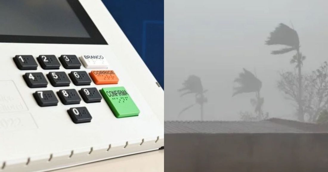 Fortes chuvas deixam mais de 160 pontos de votação sem energia em Minas Gerais
