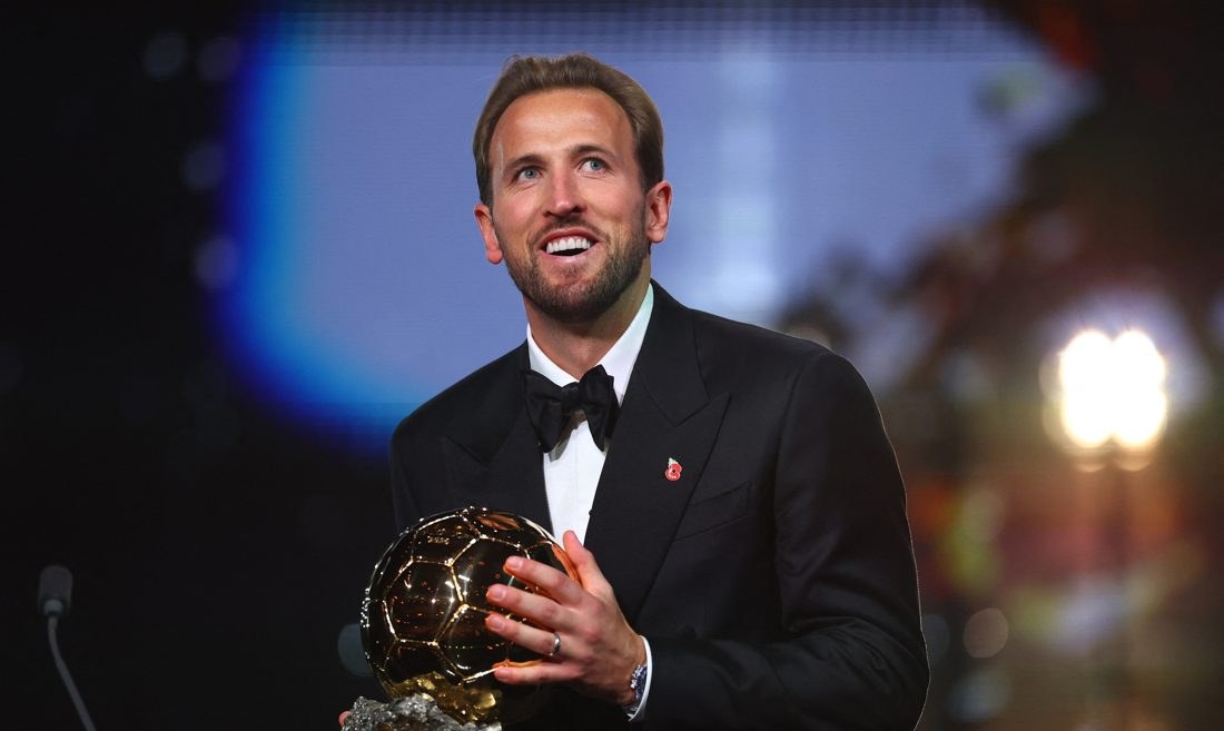 Harry Kane conquista a Bola de Ouro 2026 após temporada recorde no Bayern e na Inglaterra