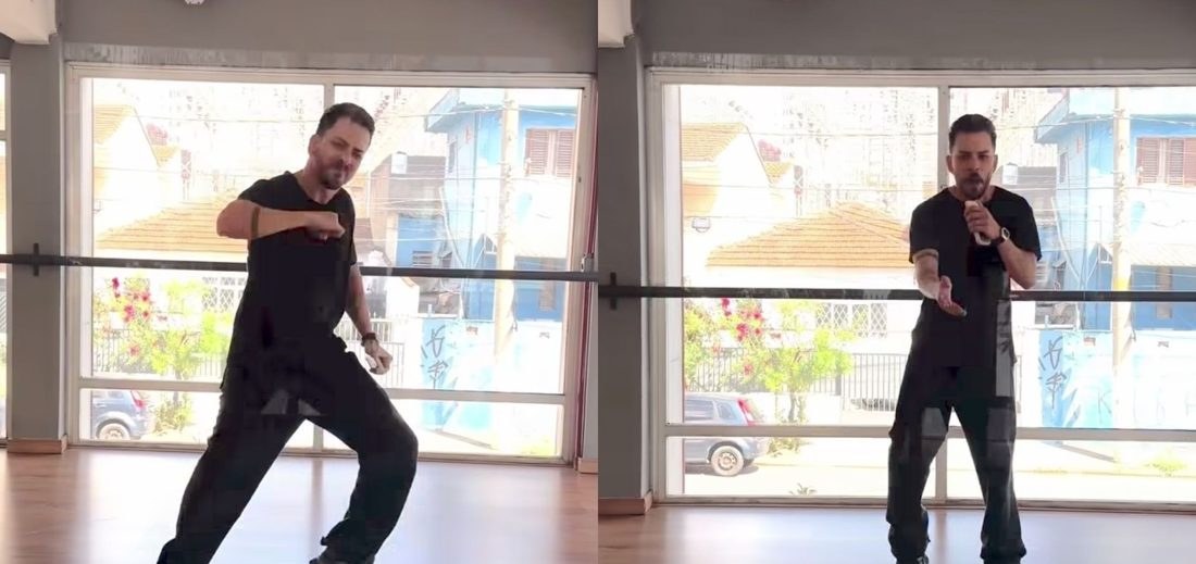 Junior revela bastidores da coreografia da abertura de Estrelas da Casa e incentiva download do Globopop