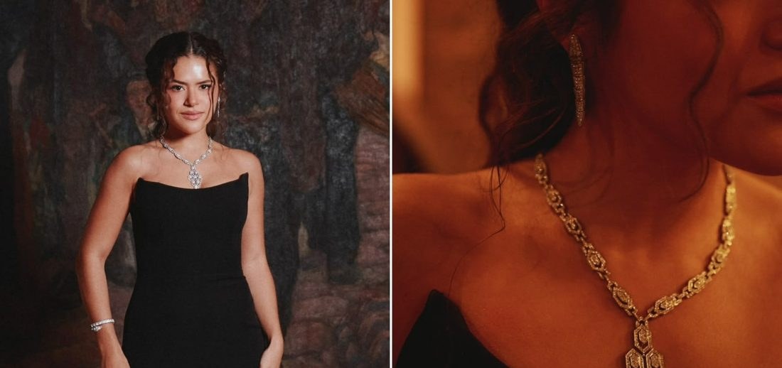 Maisa usa colar avaliado em R$ 640 mil em noite de luxo na Pinacoteca