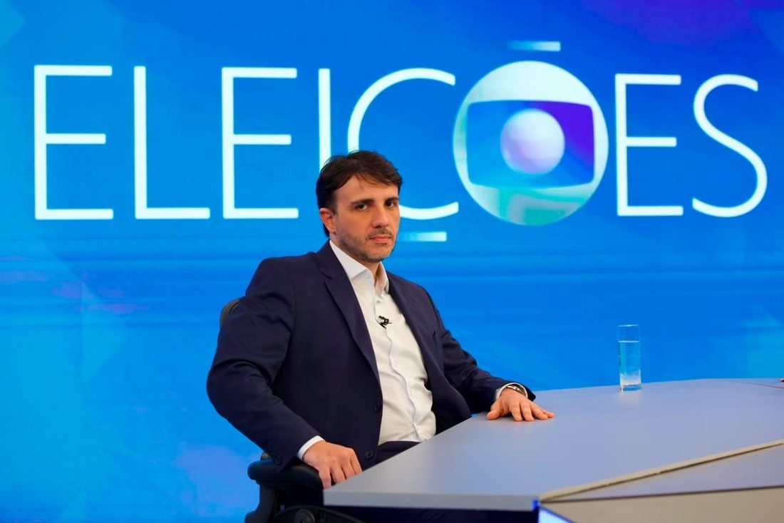 Renan Santos acumula 4,4 milhões de interações nas redes e hashtag #RenanNaGlobo fica em terceiro nos Trending Topics
