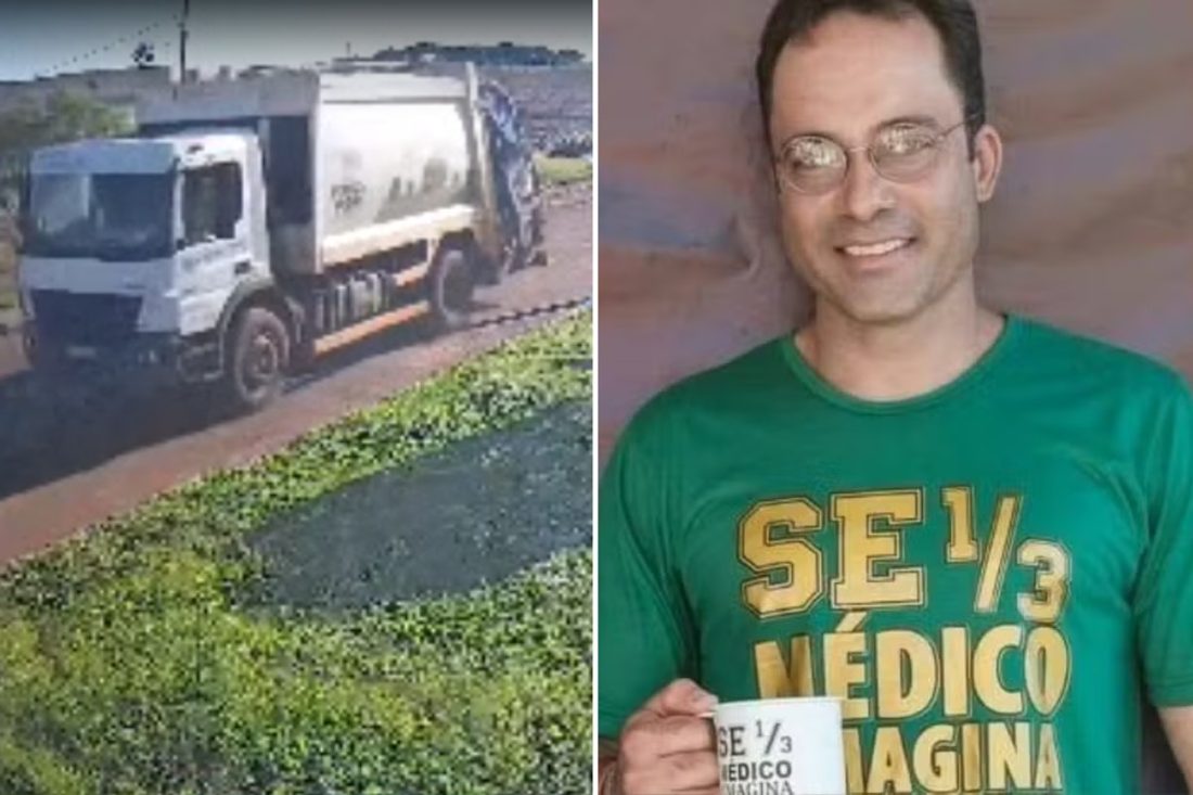 Caminhão de coleta de lixo atropela e mata gari estudante de medicina em Ponta Porã (MS)