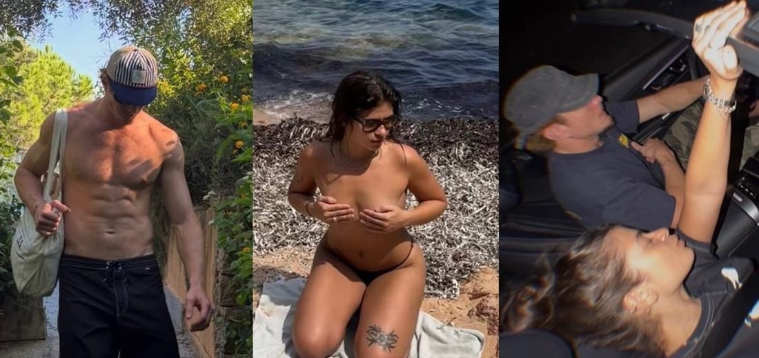 Pedro Novaes compartilha álbum da Eurotrip e revela namorada de topless em praia da Sardenha