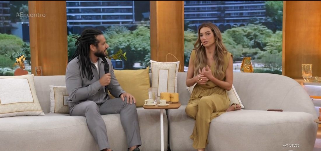 Amaury Lorenzo se emociona com homenagens de antigos mestres no Encontro com Patrícia Poeta