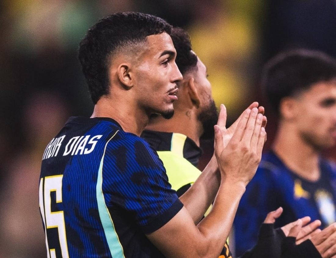 Arthur Dias quase assinou com o Inter antes de chegar ao Athletico e ser convocado pela Seleção Brasileira