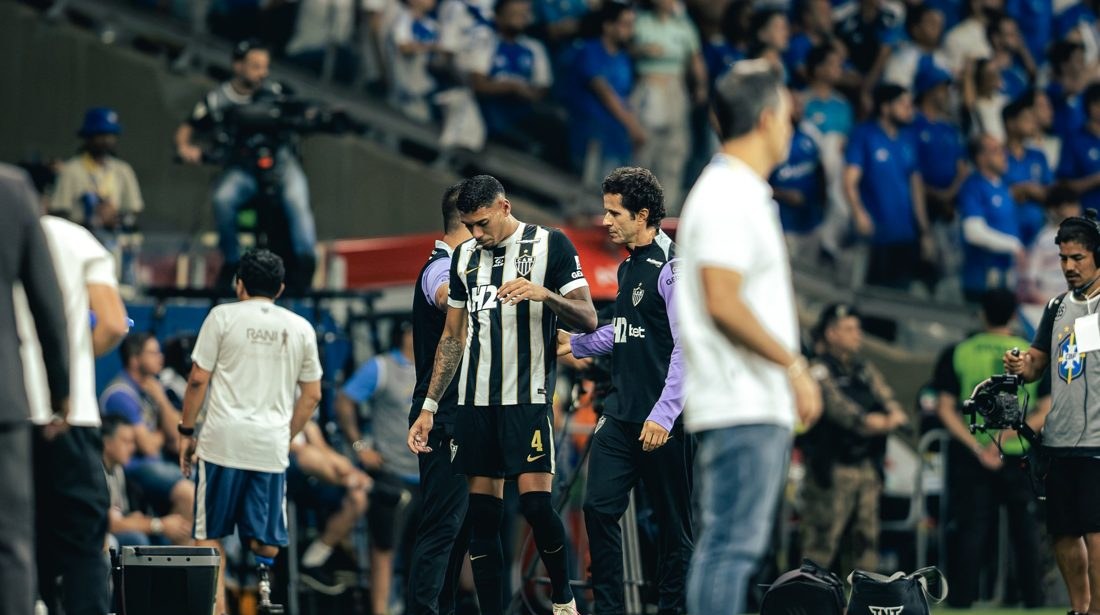 Atlético-MG avalia retorno de Ruan e divulga situação de quatro lesionados antes de enfrentar o Vitória