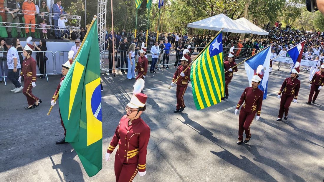 Desfile de 7 de Setembro em Teresina atrai cerca de 40 mil pessoas; programação e bloqueios de trânsito