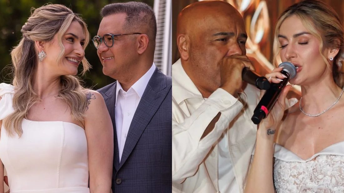 Viúva de Bruno Avelar relembra casamento com marido e Rick Sollo, chama-os de “dois anjos”