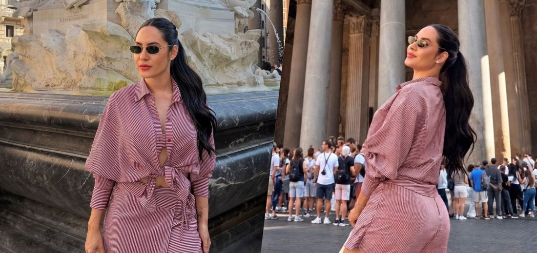 Isabelle Nogueira abre álbum de fotos em Roma e relata perrengue chique causado pela erupção do Etna