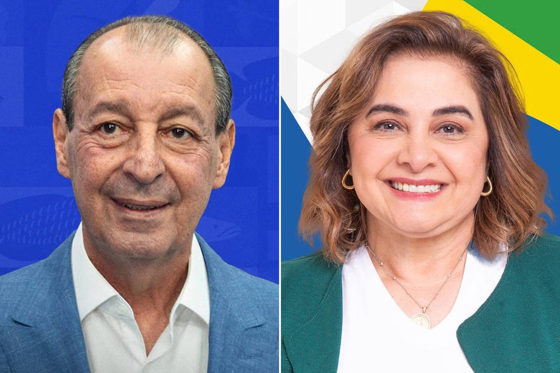 Pesquisa Quaest indica Omar Aziz à frente com 51% contra 37% de Maria do Carmo no segundo turno no Amazonas