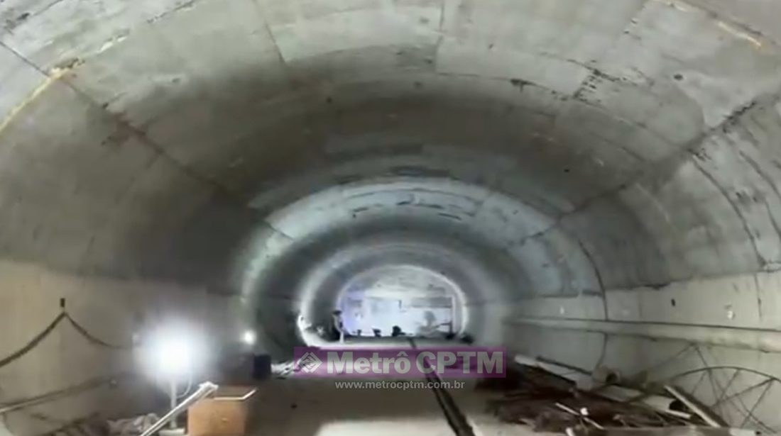 CPTM inicia demolição da parede que separa novo túnel da estação Luz da Linha 4-Amarela
