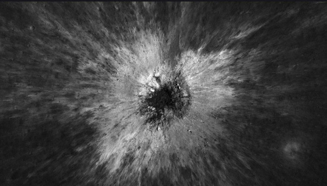 NASA descobre nova cratera lunar de 220 metros, classificada como impacto raro de frequência centenária