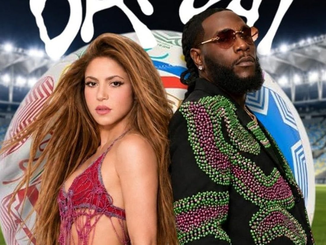 Shakira e Burna Boy Seguem no Topo com 'Dai Dai' Após 30 Dias