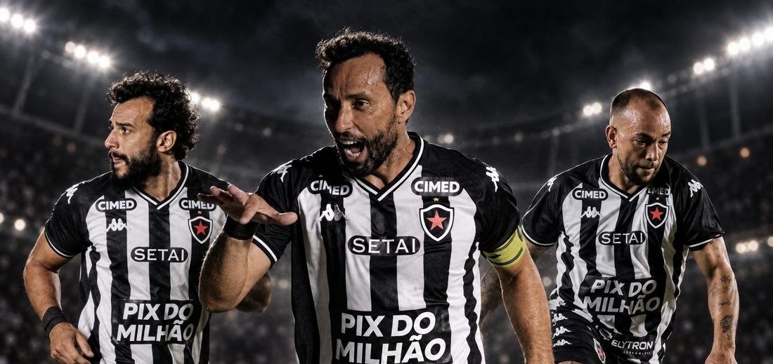 Vovôs-garotos lideram Botafogo-PB na busca pelo acesso à Série B após 37 anos
