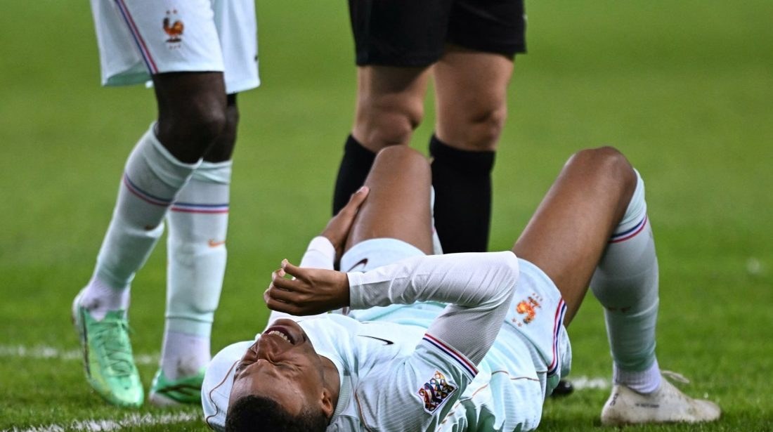 Mbappé tem lesão no joelho esquerdo diagnosticada após gol contra a Turquia