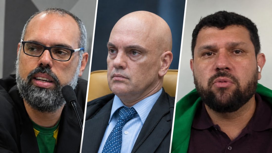Ministro Alexandre de Moraes arquiva inquérito contra Marcos do Val, Allan dos Santos, Oswaldo Eustáquio e Ed Raposo