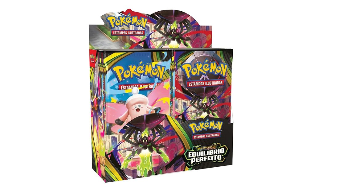 Box de Pokémon TCG com 36 boosters em oferta na Amazon por tempo limitado