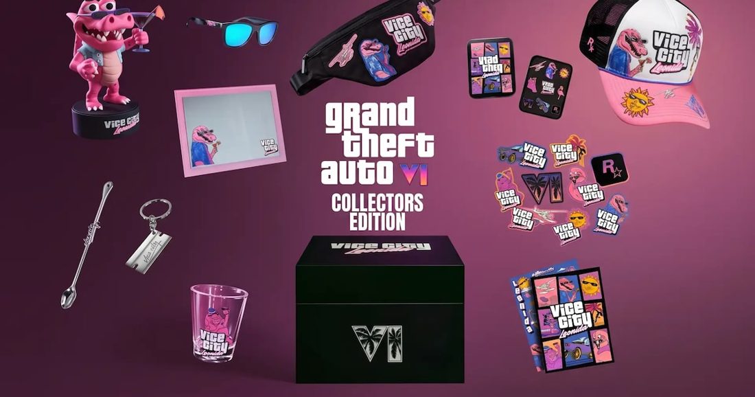 Rockstar lança coleção limitada de produtos oficiais de GTA 6 sem incluir o jogo e com preço de US$ 399,99