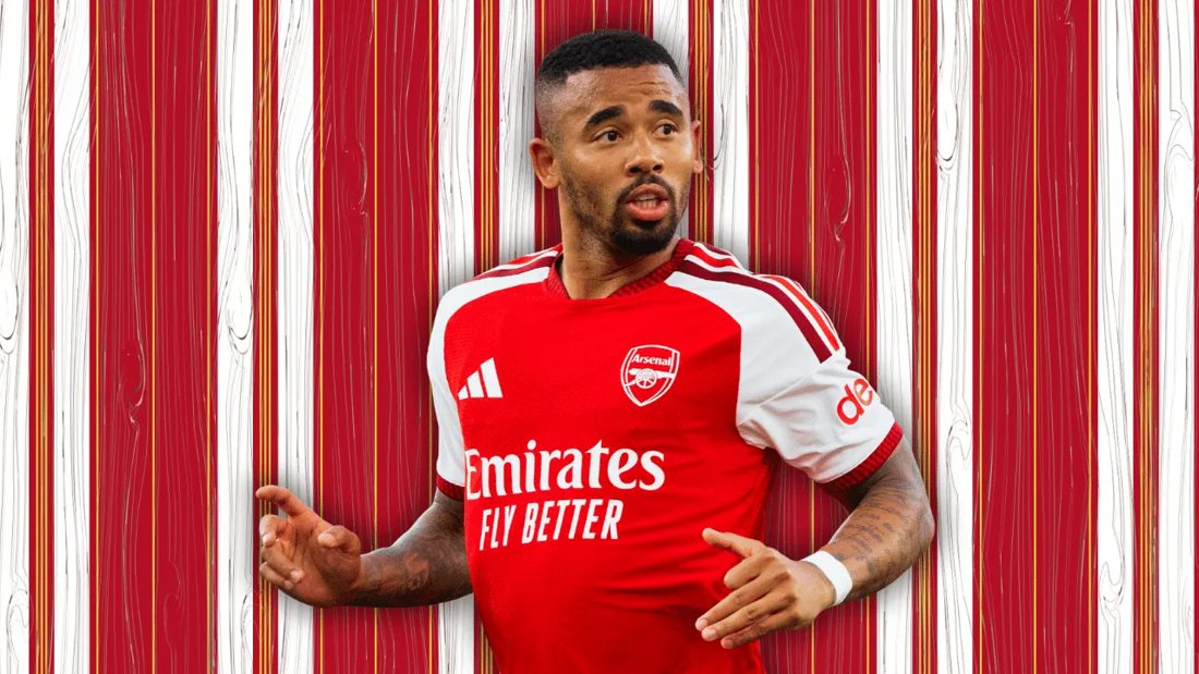 Gabriel Jesus tem opções na Europa e na Ásia, mas saída do Arsenal esbarra em preço