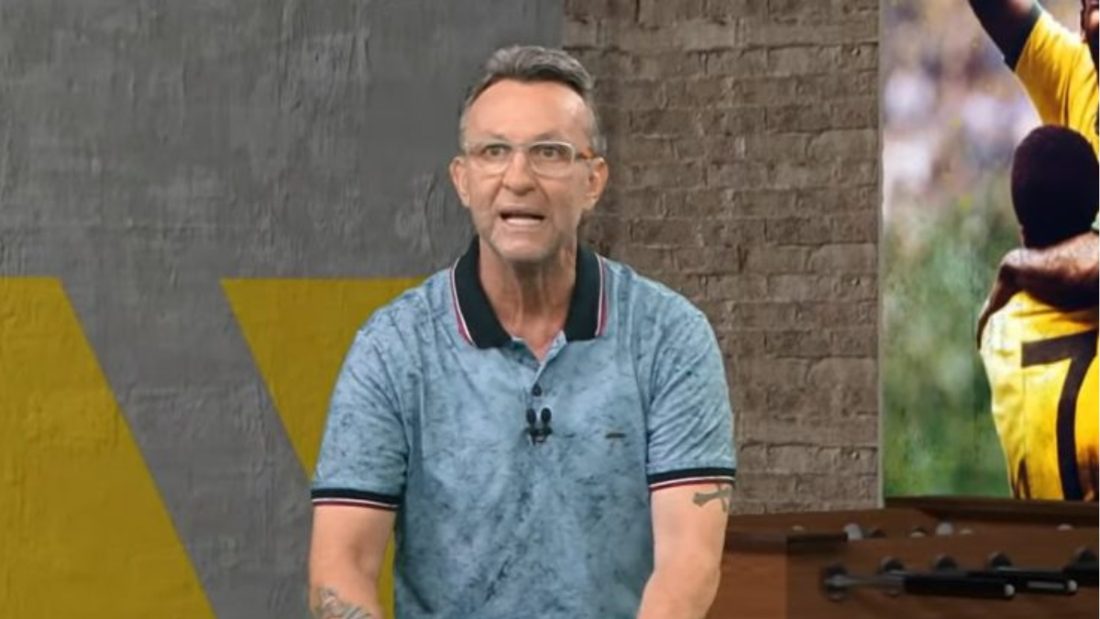 Craque Neto vê audiência do Apito Final cair para 0,6 ponto e fica muito atrás de Galvão Bueno no SBT