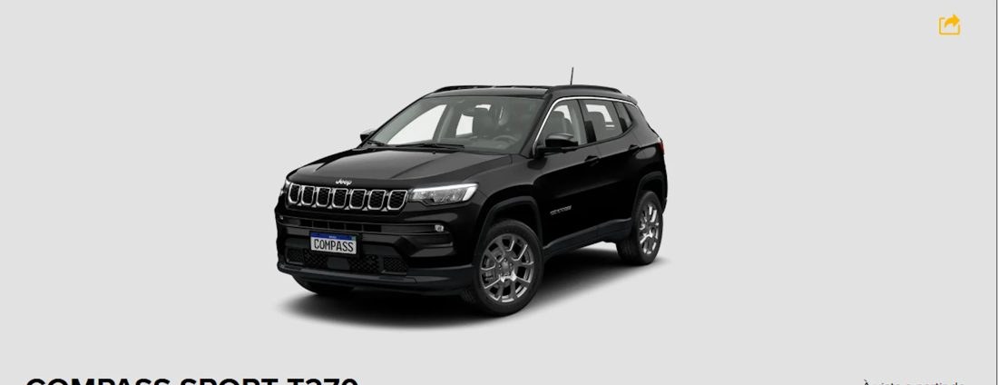 Jeep corta R$ 37 mil no preço do Compass Sport 2026 e o alinha ao Renegade