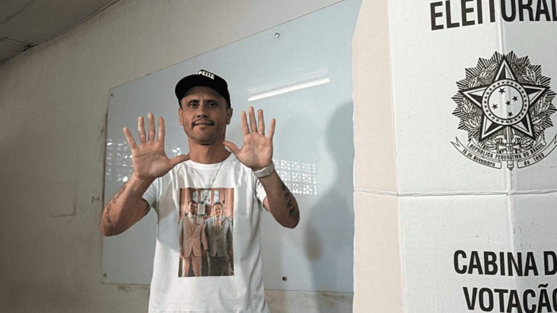 Cleitinho Azevedo vota em Divinópolis e projeta vitória no 1º turno