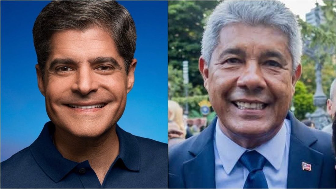 ACM Neto lidera com 46,4% e Jerônimo Rodrigues tem 44,6% na Bahia, aponta pesquisa da Paraná Pesquisas