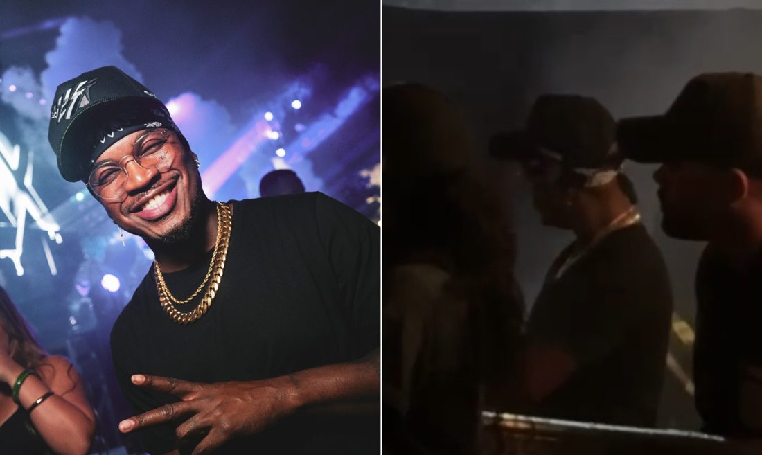 Ne‑Yo curte Baile da Pocah no Terreirão do Samba antes de subir ao palco Sunset do Rock in Rio 2024