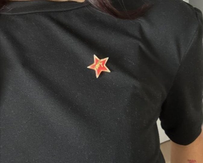 Direita polonesa mira brasileiras por foto com broche do PT