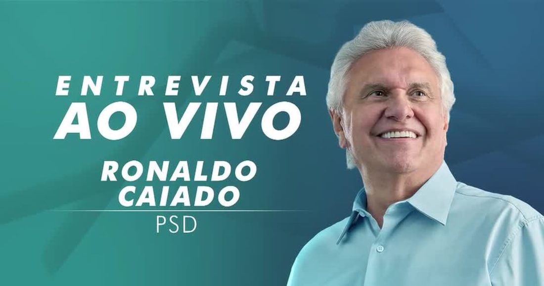 Record entrevista Ronaldo Caiado e discute reforma tributária em 17 de setembro de 2026
