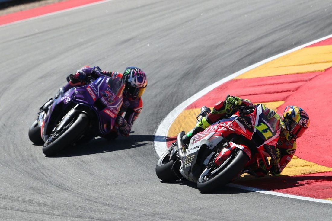 MotoGP: Diogo Moreira celebra desempenho consistente e garante trabalho bem feito ao terminar P9 em Aragón