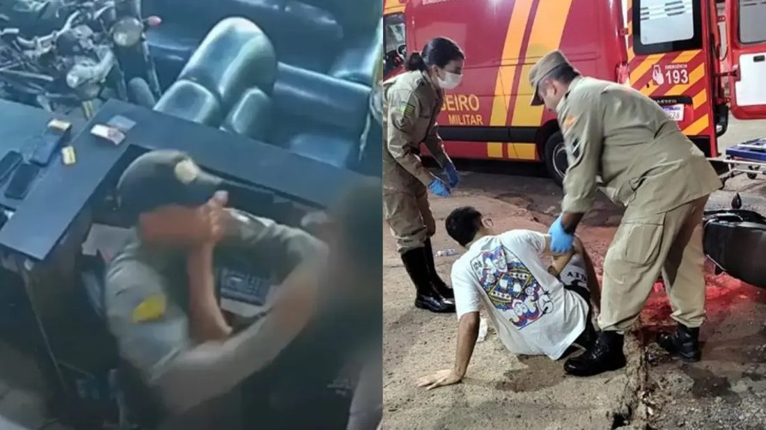 Policial que agrediu adolescente em Catalão tem histórico de violência