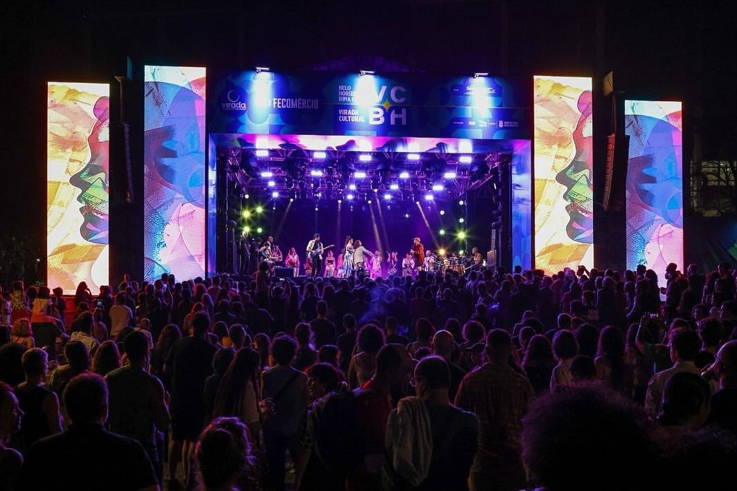 Virada Cultural de BH tem 24h de shows, gastronomia e transporte gratuito neste fim de semana
