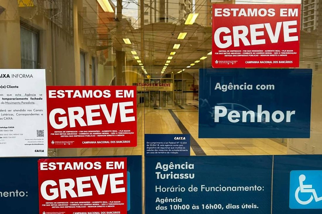 Ministério Público do Trabalho leva greve da Caixa à Justiça