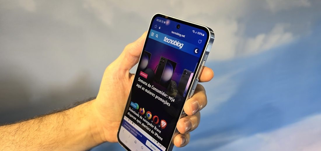 Samsung lança One UI 9 para Galaxy A55 no Brasil