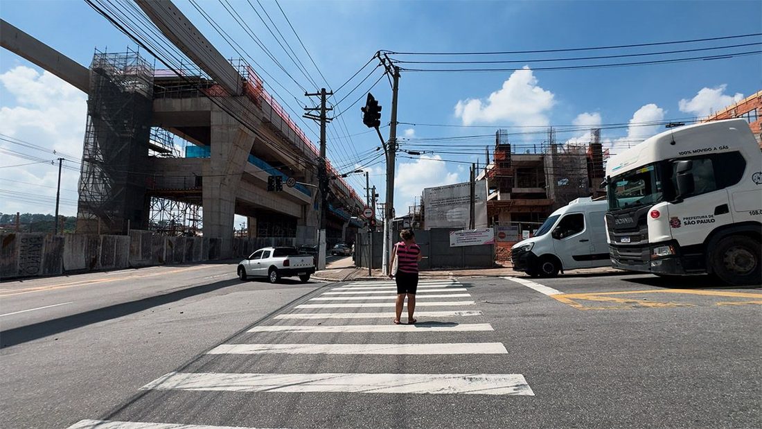 CET interdita trecho da Avenida Ragueb Chohfi para obras do metrô