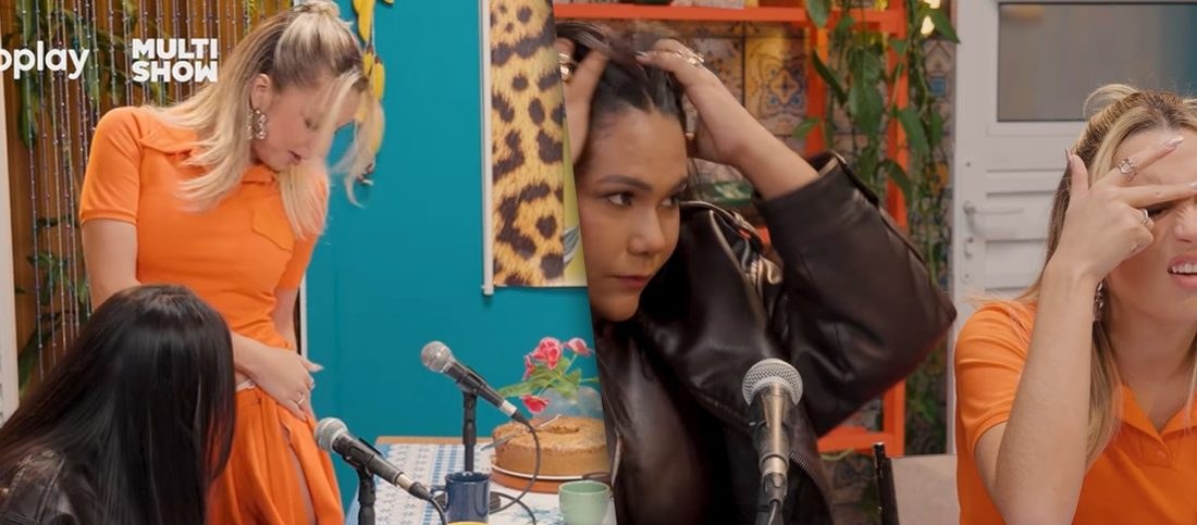 Ex‑BBB Chaiany Andrade e Samira Sagr falam sobre harmonização facial, botox e procedimentos no bumbum em podcast após Rock in Rio 2026
