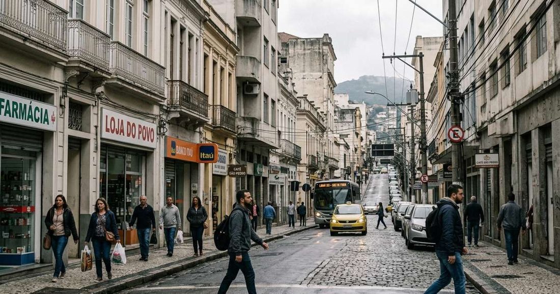 Previsão do tempo em Juiz de Fora (MG) para hoje: temperaturas entre 17°C e 24°C com chuva à noite