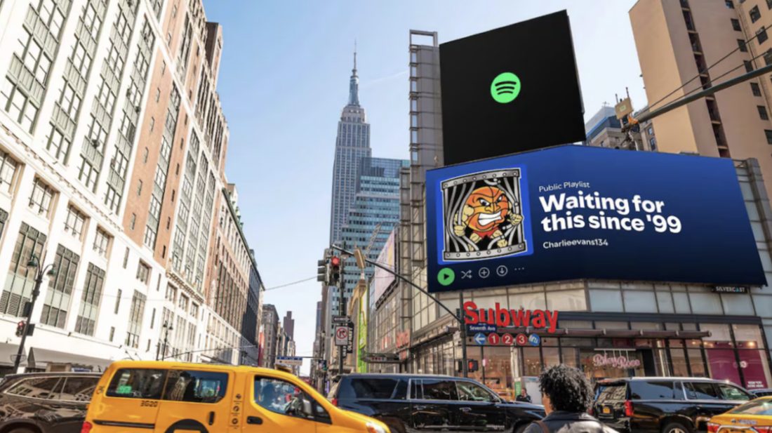Spotify lança campanha 'Playlist It' usando nomes reais de playlists de usuários nos EUA