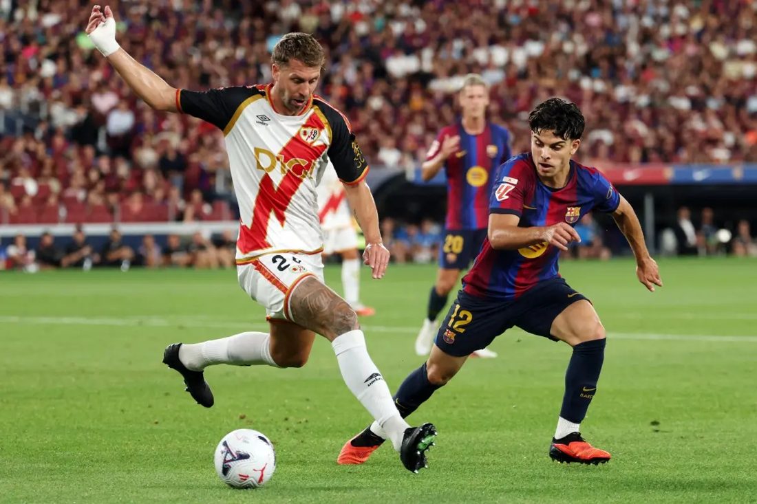Galeria de imagens do duelo Barcelona x Rayo Vallecano pela LaLiga