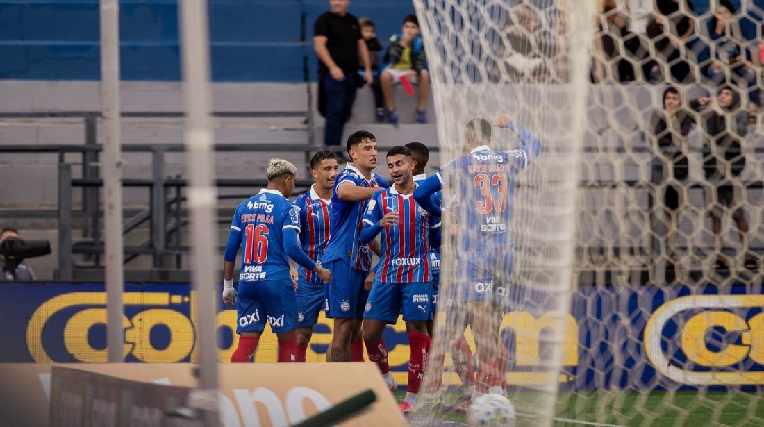 Bahia lidera ranking de viradas no Brasileirão 2026 após vitória sobre o Bragantino
