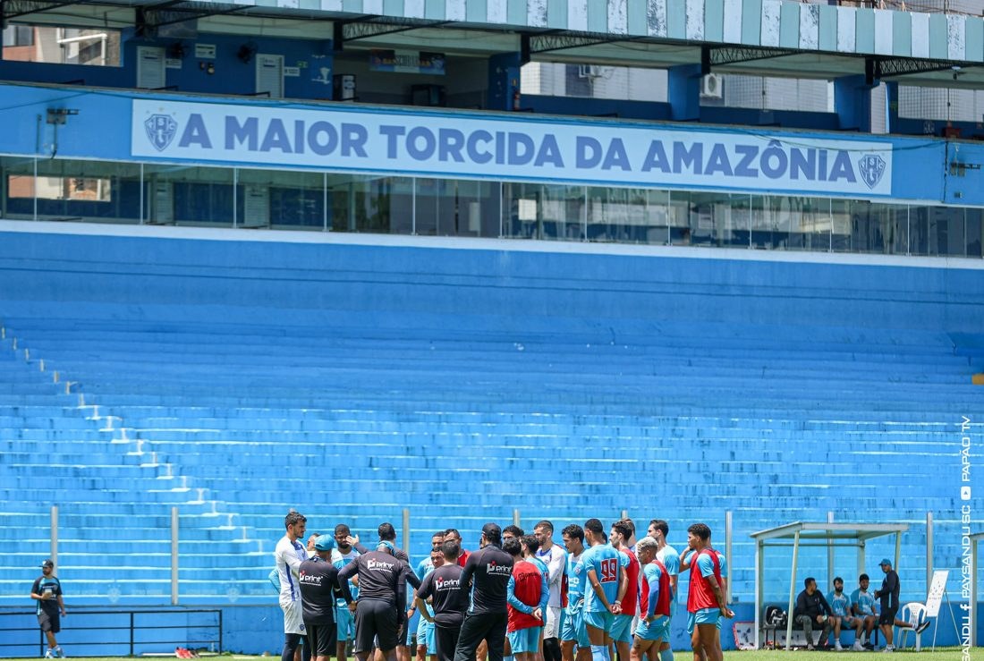 Paysandu divulga relacionados para duelo decisivo contra o Maringá na Série C