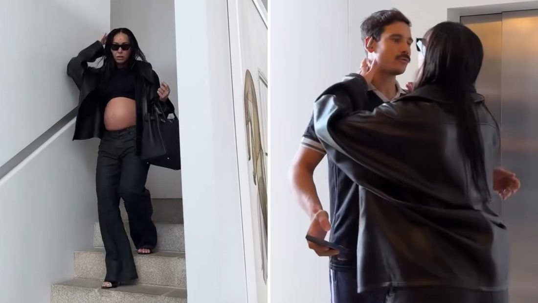 Sabrina Sato beija Nicolas Prattes e exibe barrigão em cobertura de 655 m² em SP: 'Animação de sobra'