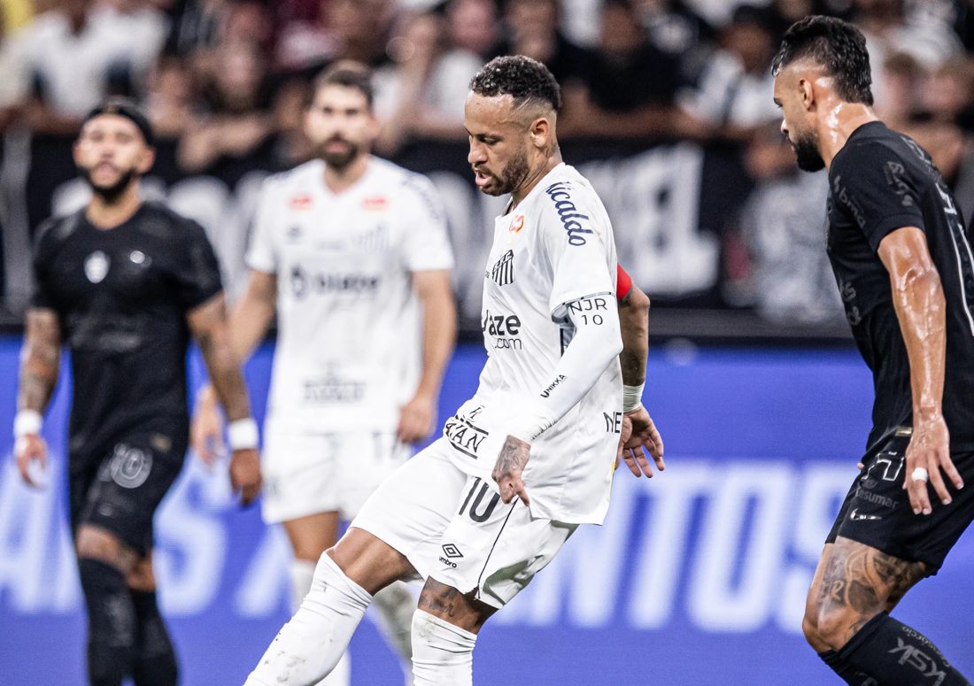 Santos busca primeira vitória na Neo Química Arena com Neymar em campo