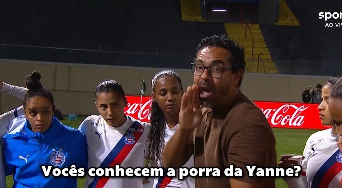 Discurso de Felipe Freita eleva confiança e garante classificação do Bahia nas semifinais do Brasileirão Feminino