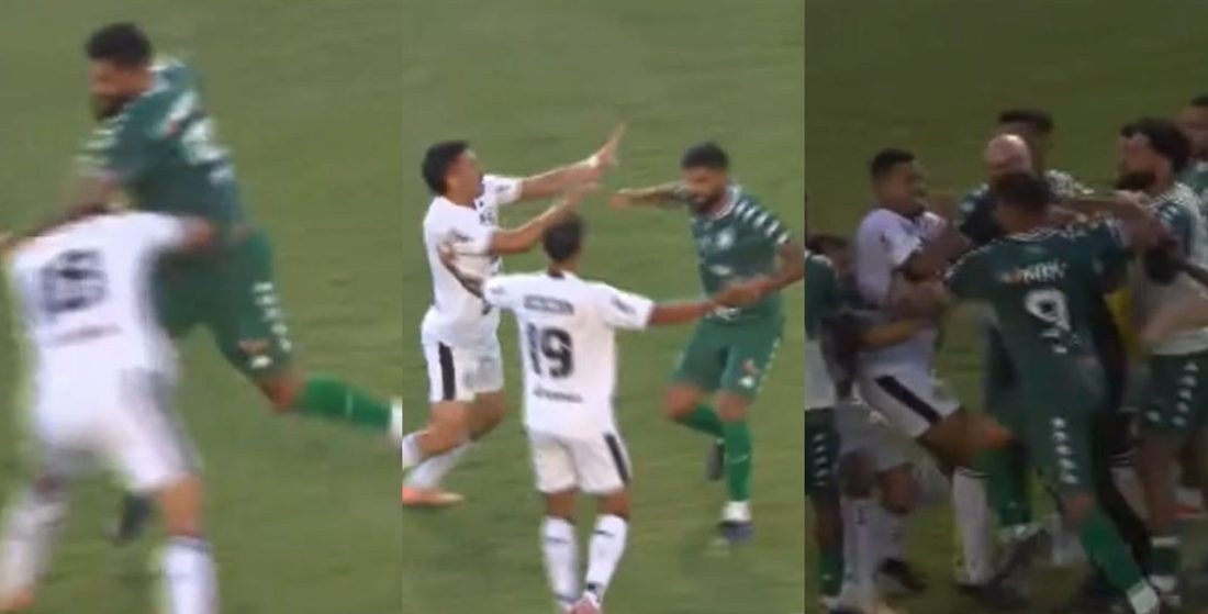 Ex-atleta do Palmeiras e Cruzeiro é expulso e agride adversários em semifinal do Série D 2026