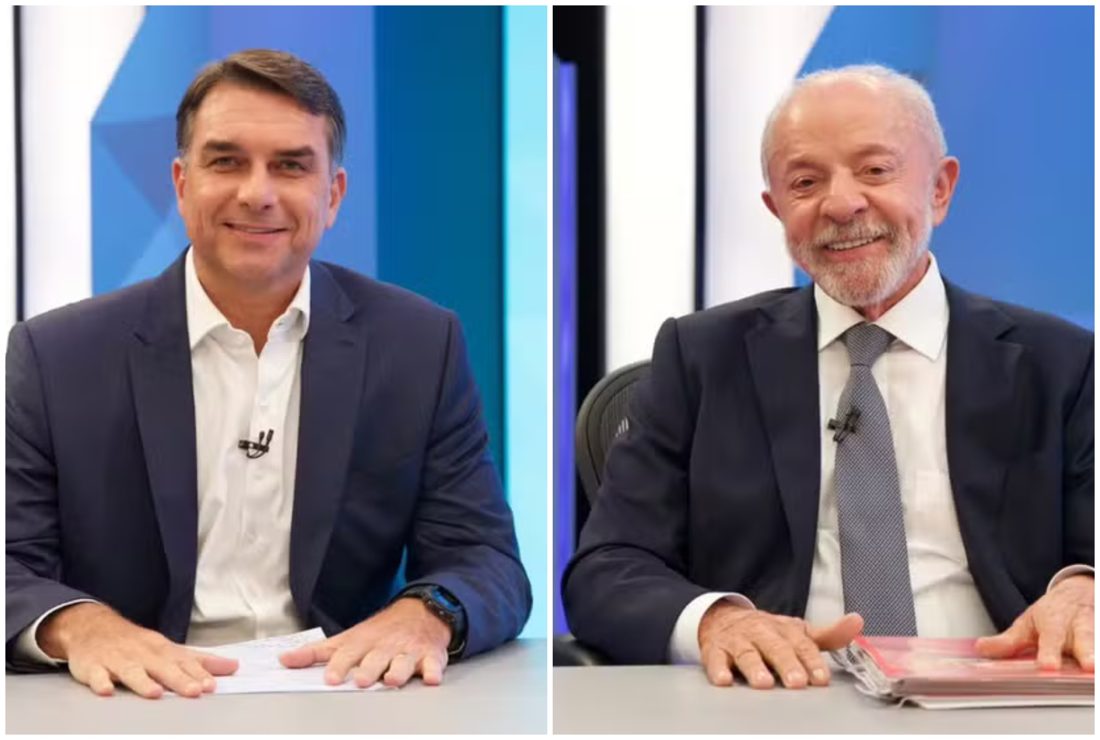Datafolha no DF: Flávio Bolsonaro tem 56% dos votos válidos e Lula, 44%, na disputa presidencial