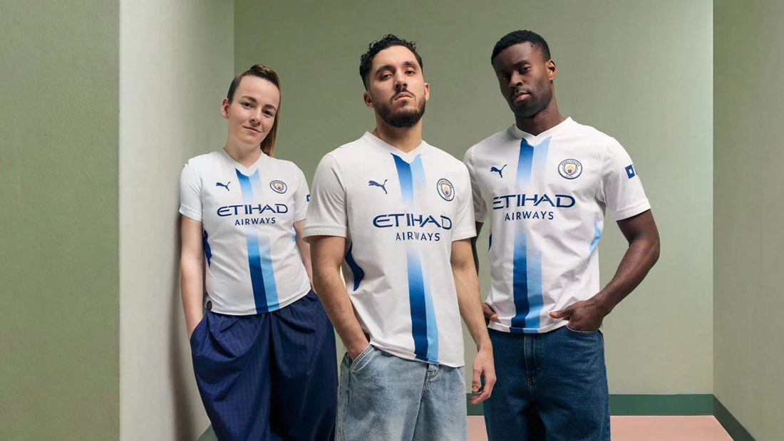 Puma AI Creator gera terceira camisa do Manchester City 2026/27 criada por torcedor